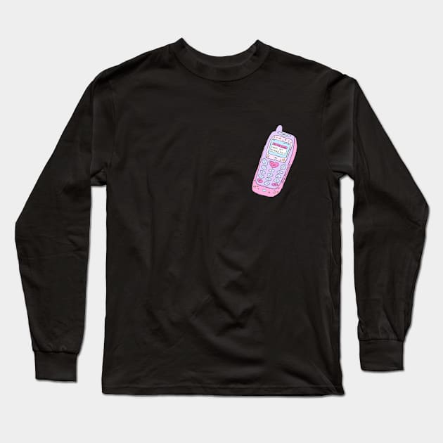 90s nostalgia Long Sleeve T-Shirt by Nymph*s Stickers